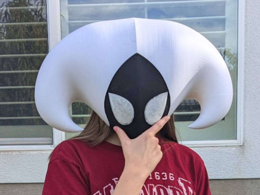 Lace Mask from Silksong (Hollow Knight) Halloween — free 3D print (hollow knight) on MakerWorld | Spencermann