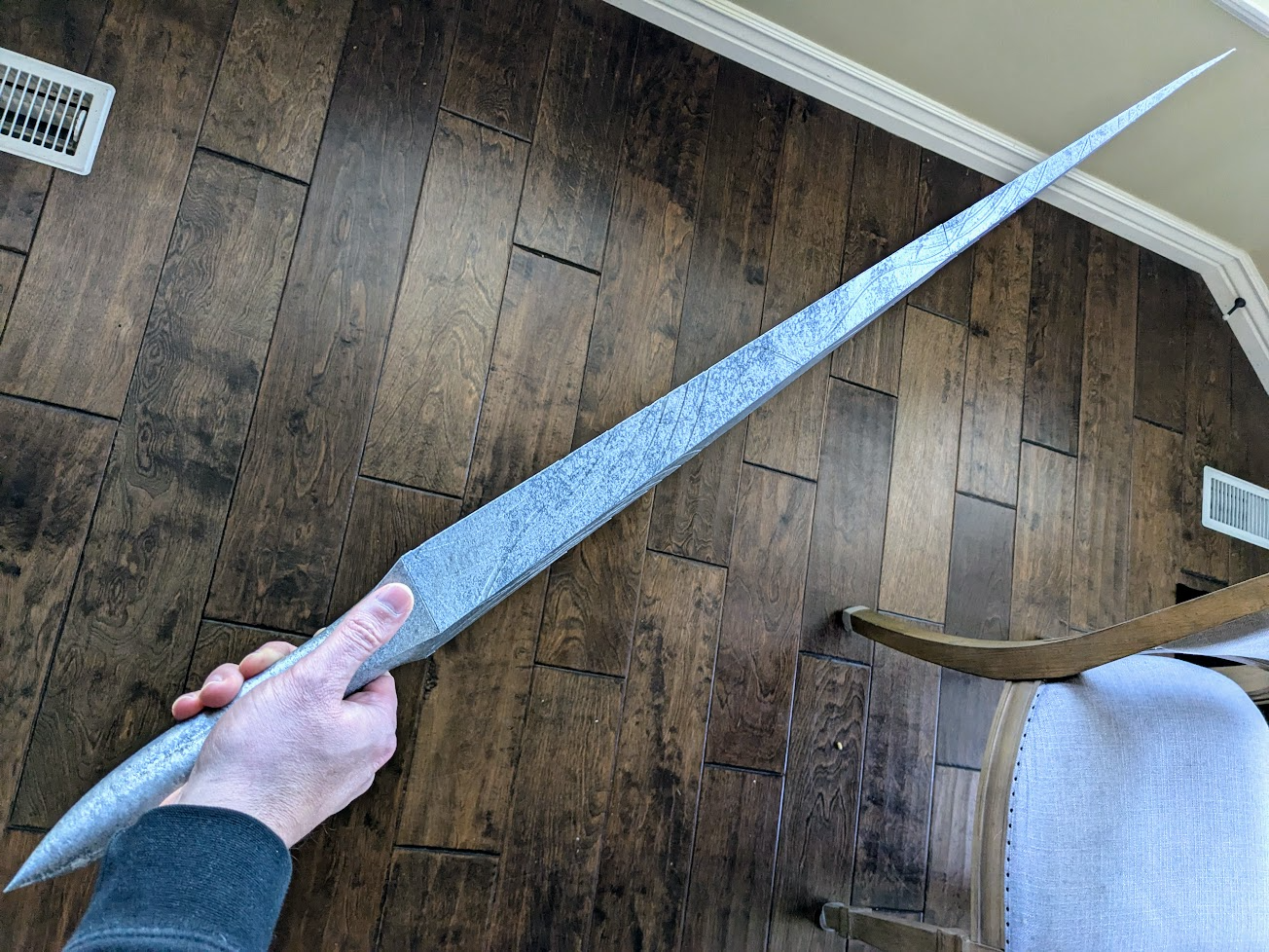 Pure Vessel Sword (Large Size 52") - Hollow Knight — free 3D print (hollow knight) on MakerWorld | Spencermann